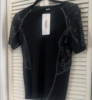 Drokereis Black Athletic swim top Small thumbnail 2