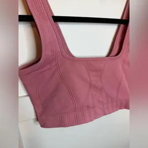 Gymshark Sunset Pink Corset Seamless Sports Bra thumbnail 3