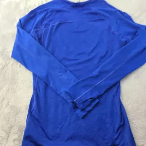 Under‎ Armour Sweater Womens Small Blue Coldgear Athletic Outdoor Gym Sweatshirt thumbnail 7