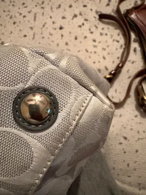 COACH Brooke Jacquard‎ Satchel Handbag Gray J1072-F15533 thumbnail 10