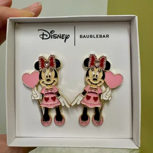 Disney Baublebar Mickey Minnie Love Valentines Day Earrings bundle NIB thumbnail 3