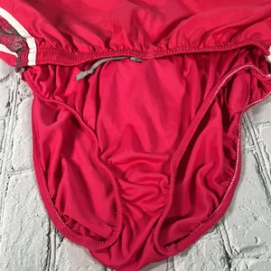Nike Dri Fit Pink Galaxy Athletic Shorts size Medium Pink Gray White thumbnail 6