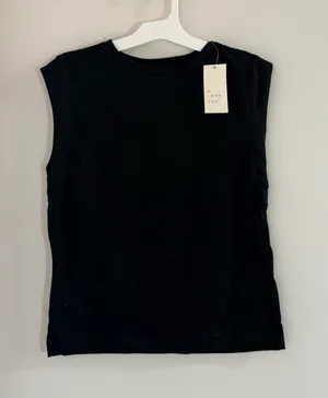 A New Day Women’s XS Black Tee NWT thumbnail 1