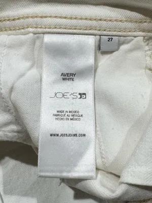 Joes Jeans Avery Cuffed White Denim Shorts Women’s 27 thumbnail 5