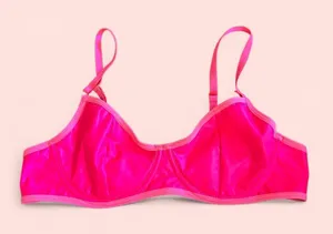 Source Unknown Hot pink bra thumbnail 1