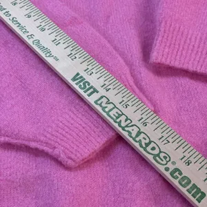 BTFBM Women's M Hot Pink Oversized Knit Sweater Crew Neck Long Sleeve Tunic Fall thumbnail 15