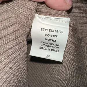 Taupe rubbed open front NWT‎ tan ribbed pull on top Brown Size M thumbnail 4