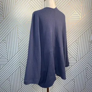 FP Beach Free People Blue Cotton Blend Kimono‎ thumbnail 5
