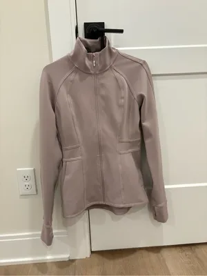 Lululemon In Profile Jacket in Smoky Blush Size 6 thumbnail 2