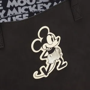 Disney Store Mickey Mouse Greyscale Tote Bag, Women’s Disney Collection Tote thumbnail 3