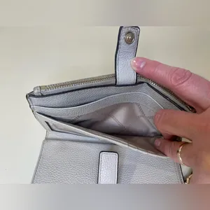 Michael‎ Kors Adele Double Zip Gold Tone Wristlet Wallet thumbnail 12