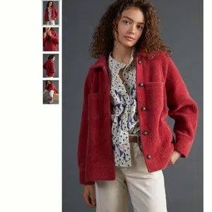 Anthropologie Greylin Houndstooth Shirt Jacket thumbnail 2