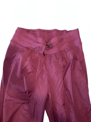 Lululemon Joggers Dance Studio Mid-Rise Full-Length 6 burgundy thumbnail 3