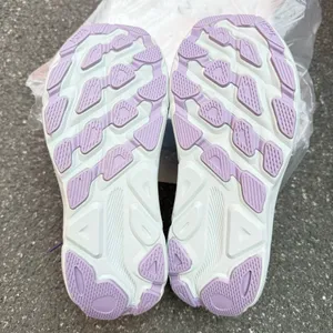 Hoka One One Clifton 9 running shoes in purple and blue with a gradient effect #running #athletic women size 7 thumbnail 7