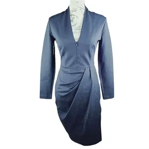 Amanda Uprichard -731 NWT‎ Women's Black Joaquin Night Out Zipper Dress Size S thumbnail 2