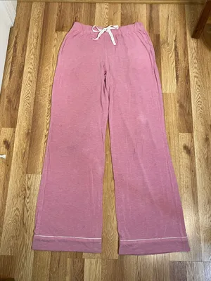 Victoria’s Secret Pink Wide-Leg Lounge Pants with Drawstring thumbnail 1