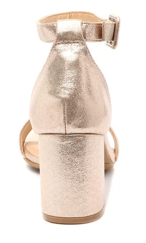 CL by Laundry Chinese Laundry Gold Heels thumbnail 3