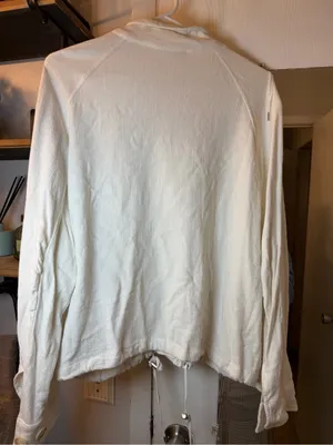 Blank NYC Cream Button-Front Bomber Jacket thumbnail 6