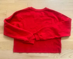 Home Alone 'Merry Christmas Ya Filthy‎ Animal' Medium Red Crop long sleeve thumbnail 6