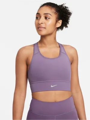 Nike Purple Racerback Sports Bra Bralette thumbnail 1