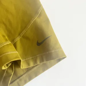 Nike Pro Womens Olive Green Dri-FIT Compression Athletic‎ Workout Shorts Size XS thumbnail 2