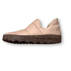 Asportuguesas Crus Light Pink Fabric Slip-On Shoes‎ Cork Sole EU 41 Sustainable thumbnail 2