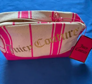 Juicy Couture Makeup Bag With Travel Bottle thumbnail 1