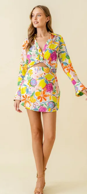 Vestique Fruit Mini Skirt & Top Set thumbnail 1