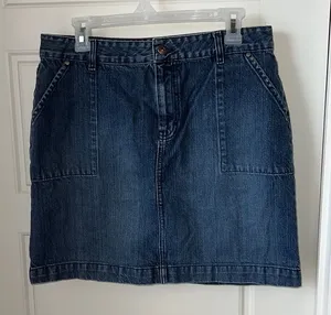Tommy Hilfiger Denim Skirt Size 10 thumbnail 1