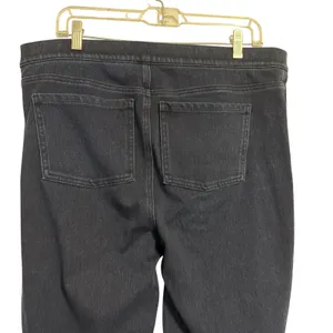 Spanx Twilight Tonal Jean Leggings Dark‎ Indigo Skinny Pull On 1X Tall thumbnail 5
