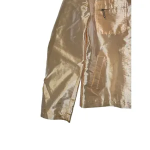 Dismero Women's Blazer Jacket Y2K Vermoda SPA Satin Lined Zipper Pocket‎ Small thumbnail 3
