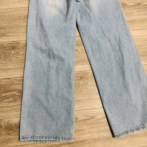 RSQ Womens Mid Waisted Wide Leg‎ Distressed Jeans Blue Size 25 Organic Cotton thumbnail 7