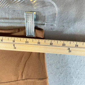 840 | Lululemon Groove Super-High-Rise Nulu Flared Pant Brown‎ Womens 4 thumbnail 3