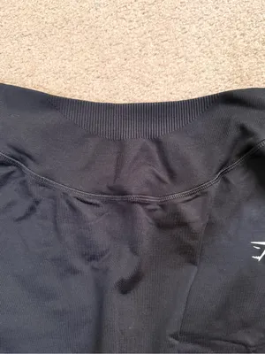 Gymshark Black‎ Seamless High Rise Biker Shorts Women’s Small thumbnail 8
