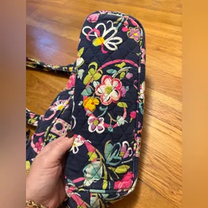 Vera Bradley Ribbons Pattern RETIRED  Mandy Tote/Purse thumbnail 2