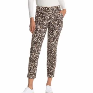 NWT J. Crew Leopard Print Slim Pants thumbnail 3