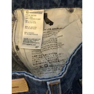 AG‎ Adriano Goldschmied Farrah Boot Crop High Rise Distressed Fray Jeans Size 27 thumbnail 4