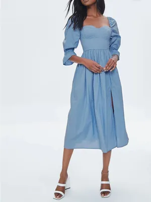 Sweetheart midi dress thumbnail 4