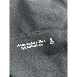 Abercrombie & Fitch Women's Black Square Neck Tank Thong Bodysuit Top Size M thumbnail 5