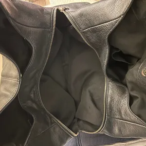 Vince Camuto Black Textured Leather Handbag thumbnail 8