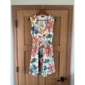 NWT Kate Spade Saturday Photo Floral Open Back A-line Mini Dress Women’s Medium​ thumbnail 3