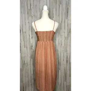 American Eagle‎ Women's Striped Button Down Midi Dress Size XS Multicolor thumbnail 4
