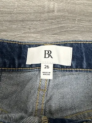High Rise Rigid Bow Jeans thumbnail 4