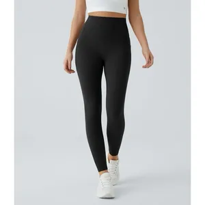 Halara NWT‎ UltraSculpt High Waist Tummy Control Shaping 7/8 Leggings XS Black thumbnail 2