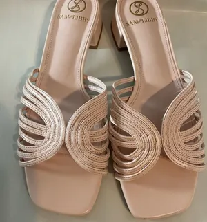 Sam & Libby Women's Cream Mules thumbnail 1