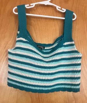 Wild Fable Cropped Tank Top thumbnail 1