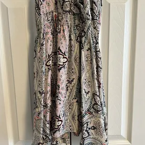 PARKER Women’s Paisley & Flower Elastic Waistband Ruffled Dress Size S thumbnail 2