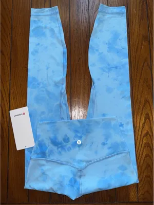 Lululemon Align High-Rise 25” Smoothie Wash Blueberry Size 4 NWT thumbnail 1