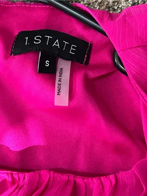 1. State Women's Fuchsia Tiered Maxi‎ Dress thumbnail 5
