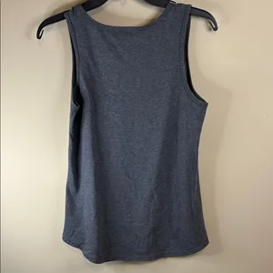 Port and Company Dark Gray Ball Mom Tank Top thumbnail 5